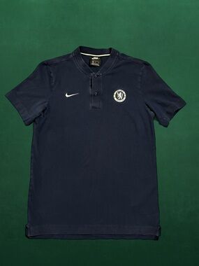 Y2K NIKE Chelsea F.C Embroidered Mens Shirt